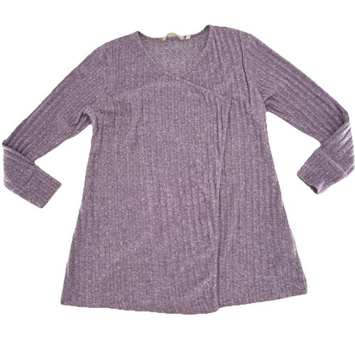 Soft Surroundings Cuddle Bug Ribbed Cardigan Woman Size XS Boho Preppy Mature