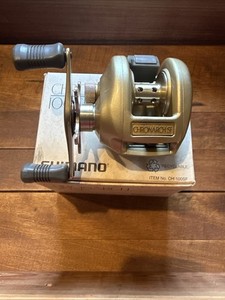 Moulinet Casting Shimano Chronarch CI4+ 150 - Argent, 7 Roulements - Occasion Bon état (Japon)