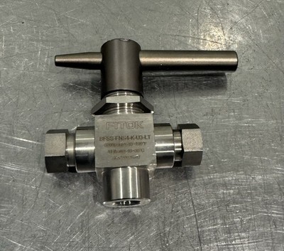 Fitok BFSS-FNS4-K-U3-LT Trunnion Ball Valve NEW IN BOX! FREE SHIPPING!