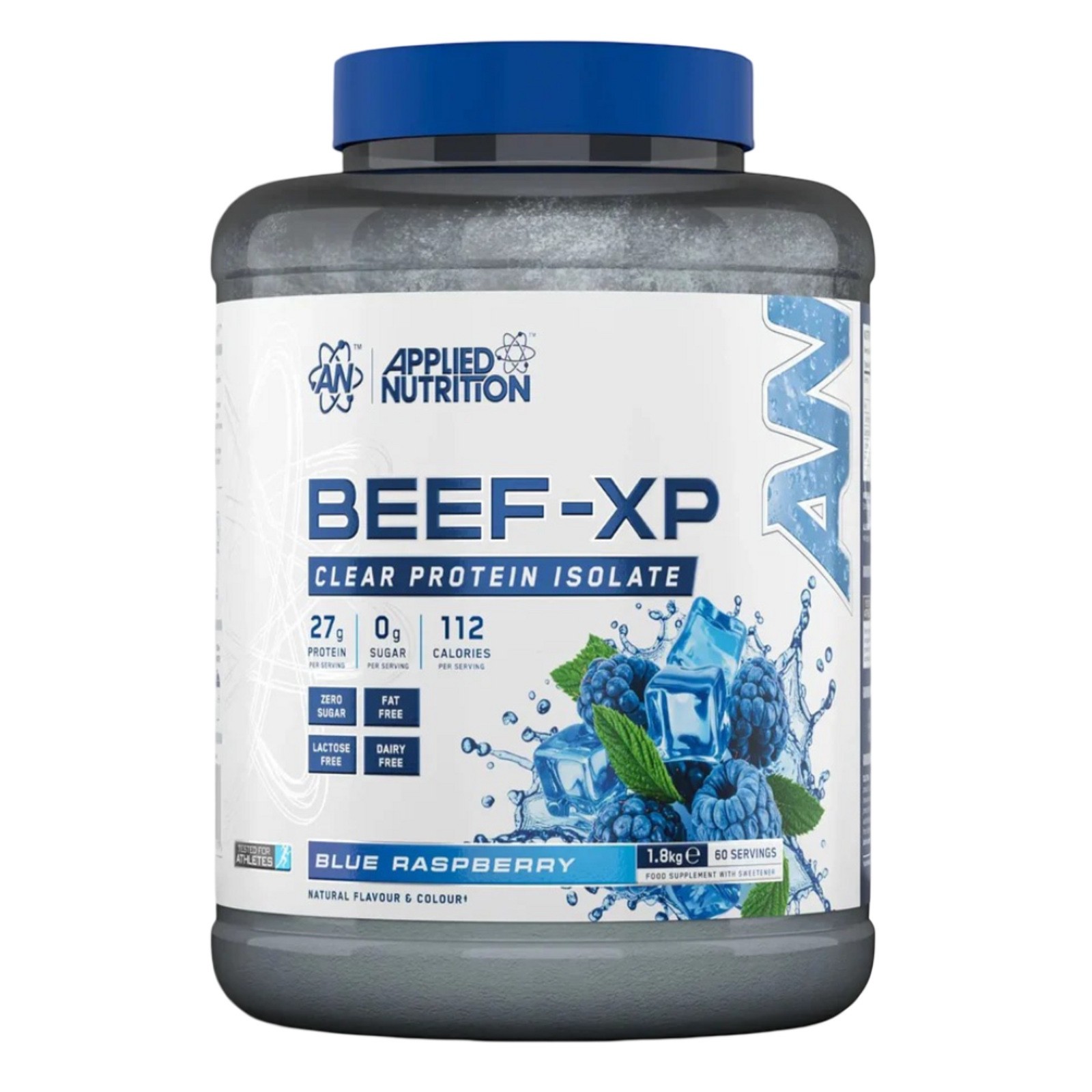 APPLIED NUTRITION BEEF-XP CLEAR PROTEIN ISOLATE 1.8KG BLUE RASPBERRY 60 SERVINGS