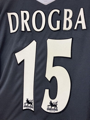 Chelsea 04/05 Didier Drogba Umbro Long Sleeve Jersey XL Rare 3rd