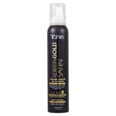 Tahe Botanic Keratin-Gold Satin Mousse (#5) 10.14oz