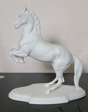 Franklin Mint Lipizzaner Stallion in a Levade Pose Sculpted by Pamela du Boulay