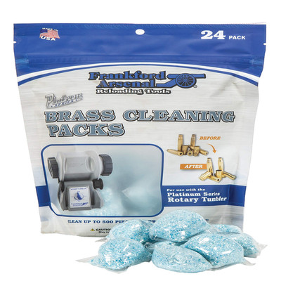 Frankford Arsenal Instaclean Brass Cleaning Packs 24 Count And Resealable Bag