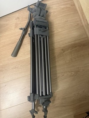 Libec T72 Aluminum Tripod And H55 Head with SP-1 Ground Spreader
