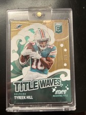 2024 Panini Donruss Elite Tyreek Hill Title Wave 3/10