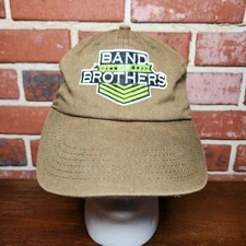 Gelante Cap Band Of Brothers Embroidered Logo Cotton Brown Adjustable One Size 