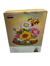 Balody Micro Building Block FLOWER GARDEN BEE Kit #16368/588 Pieces NEW