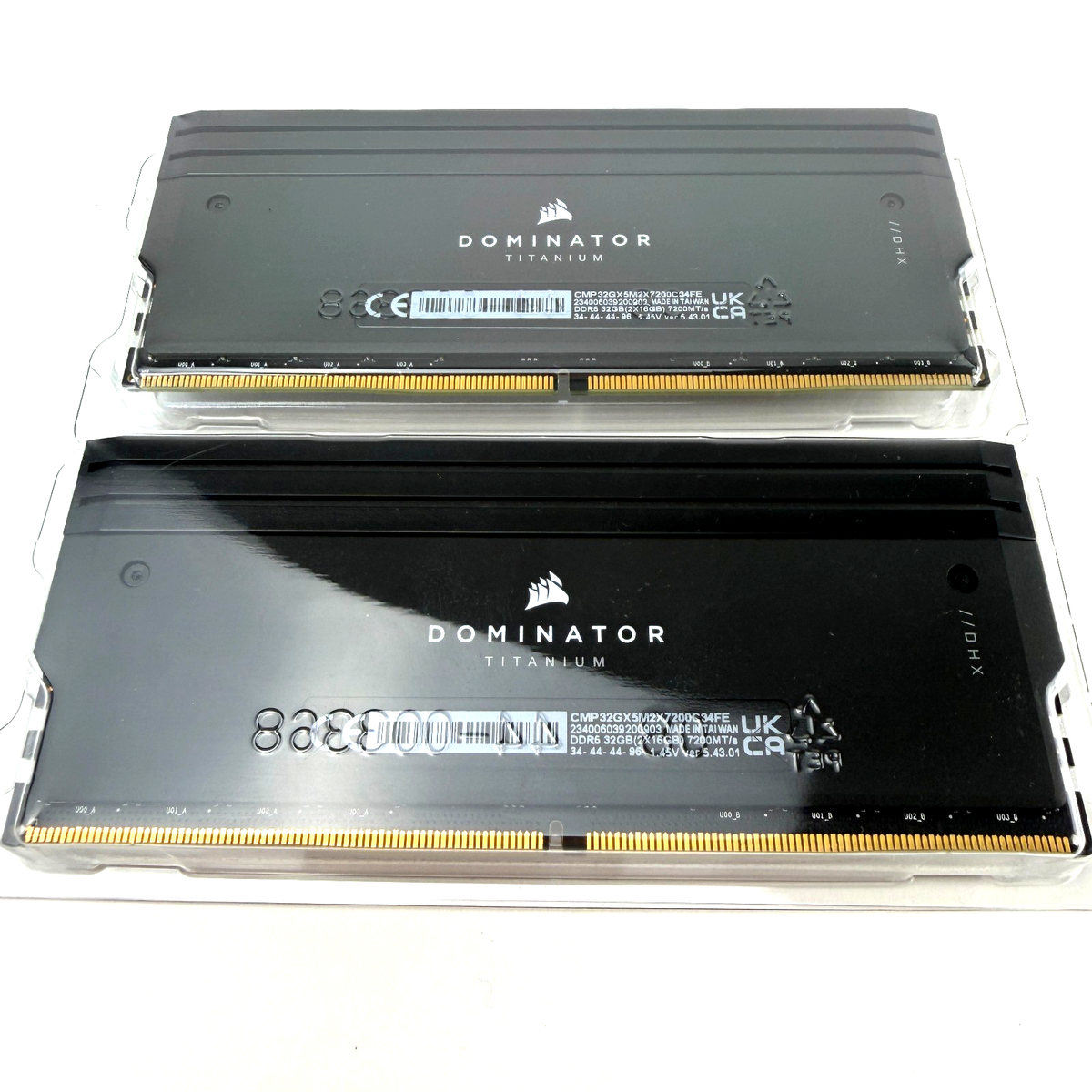 First Edition CORSAIR DOMINATOR TITANIUM Ram 32GB (2x16GB) DDR5