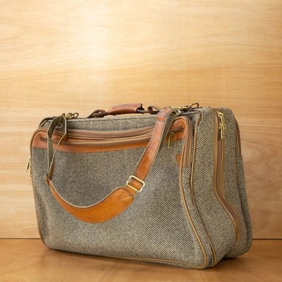Hartmann ''Tweed Belting'' Kleiderkoffer Koffer Tasche / Made in Germany
