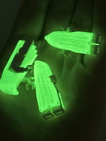 3x LEGO Monster Ghosts with Pointed Top Shroud gen043 Glow In Dark 9467 Figs