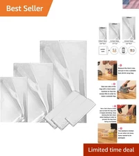 300 Clear Odorless Heat Shrink Bags - Perfect for Gift Wrapping & DIY Projects