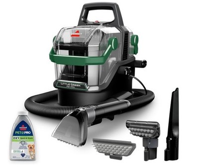 BISSELL Little Green Pet Pro Portable Carpet and Upholstery Deep Cleaner, 3909