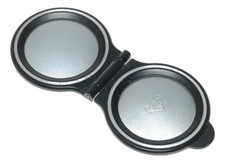 Rollei Rolleiflex TLR film camera twin lens caps aluminium