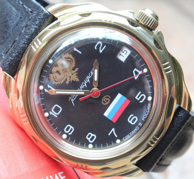 Vostok Komandirsky Mechanical Manual Winding Wrist Watch 219646