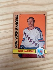 1972-73 O-Pee-Chee #103 Bruce MacGregor - New York Rangers (invMA2)