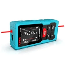  393ft Dual Laser Distance Measuring Tool LD120S, 120m Total 393ft(Dual Laser)