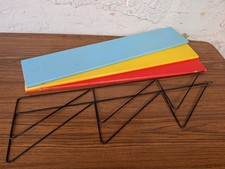 String Shelf 60s Colorful Vintage Wall Shelf Shelf System Danish 60s