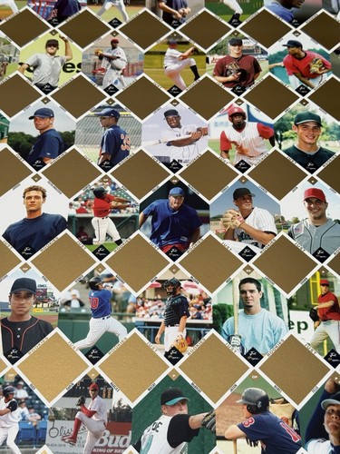 RARE! 2003 Just Memorabilia GOLD UNCUT Sheet 28x40 Hamels Felix Hernandez Cano - Picture 6 of 20