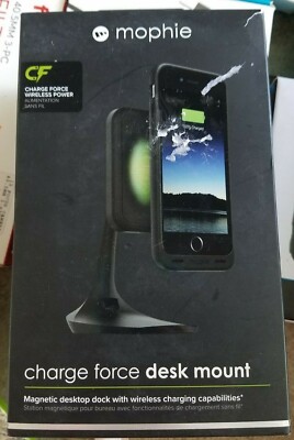 MOPHIE CHARGE PORCE WIRELESS POWER CHARGE FORCE DESK MOUNT