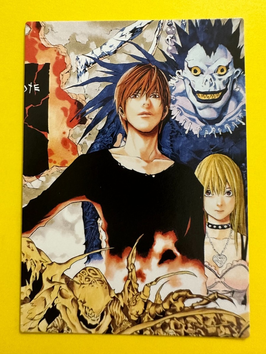 デスノート　トレーディングカード Amazon.co.jp: 4点セット コナミ DEATH NOTEトレーディング
