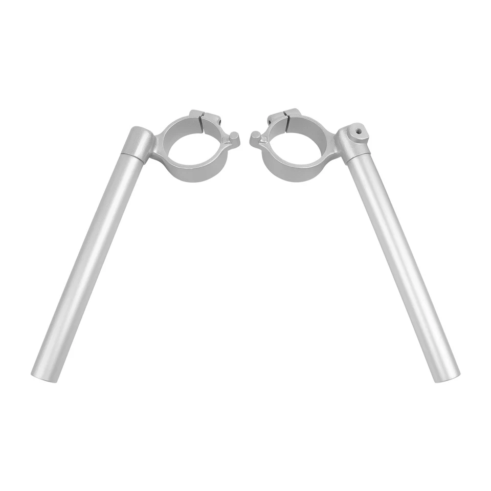 Manillar manillar clip apto para Suzuki GSXR600 GSXR750 2006-2010 plateado Foto 3 de 4