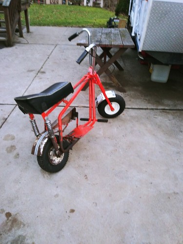 vintage mini bike frame