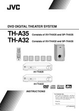 JVC TH-A32 TH-A35 XV-THA32 XV-THA35 System Owners Manual