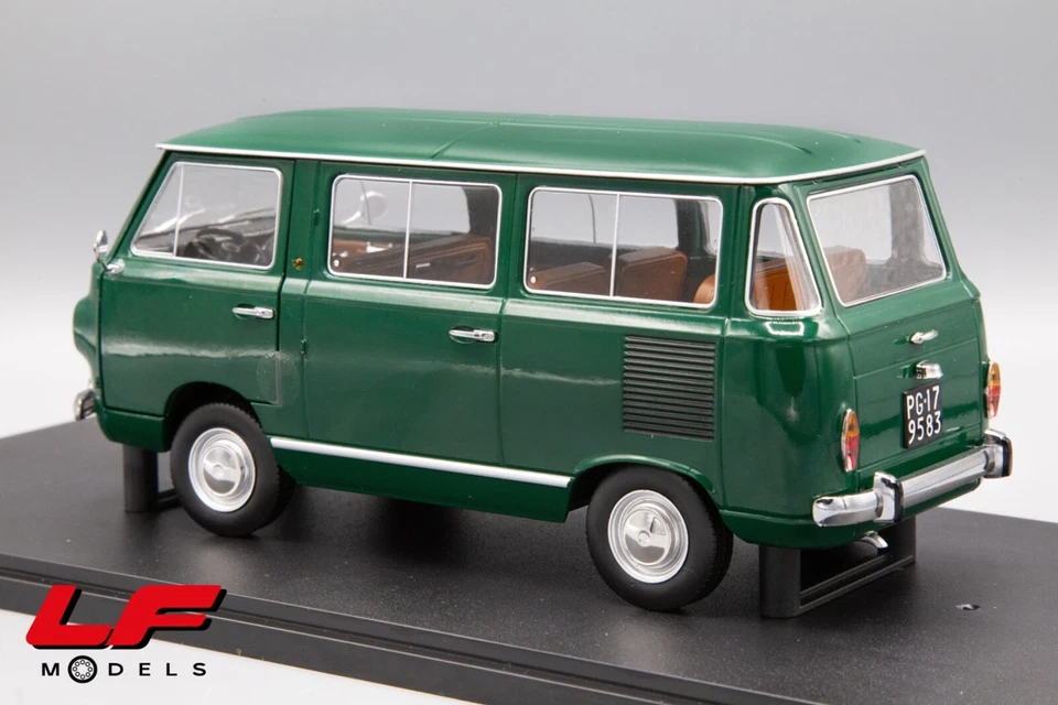 1:18 Fiat 850 Familiare Serie 2 Verde Oliva 1970 - Mitica - Immagine 2 di 3