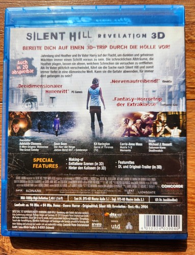 SILENT HILL - REVELATION - 3D + 2D Blu Ray Region FREE - Lenticular Cover Insert - Picture 4 of 5