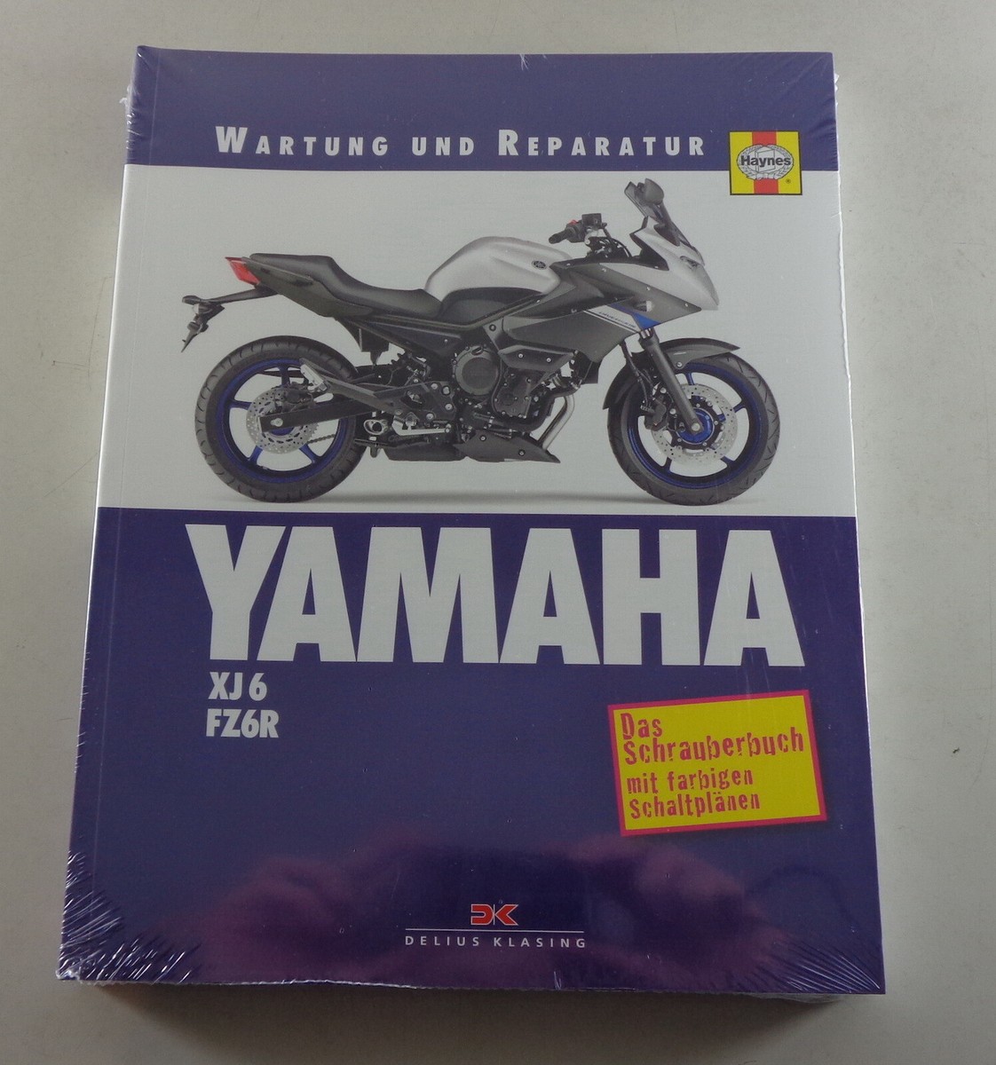 haynes サービスマニュアルxj6 & fz6r ディバージョン英語版