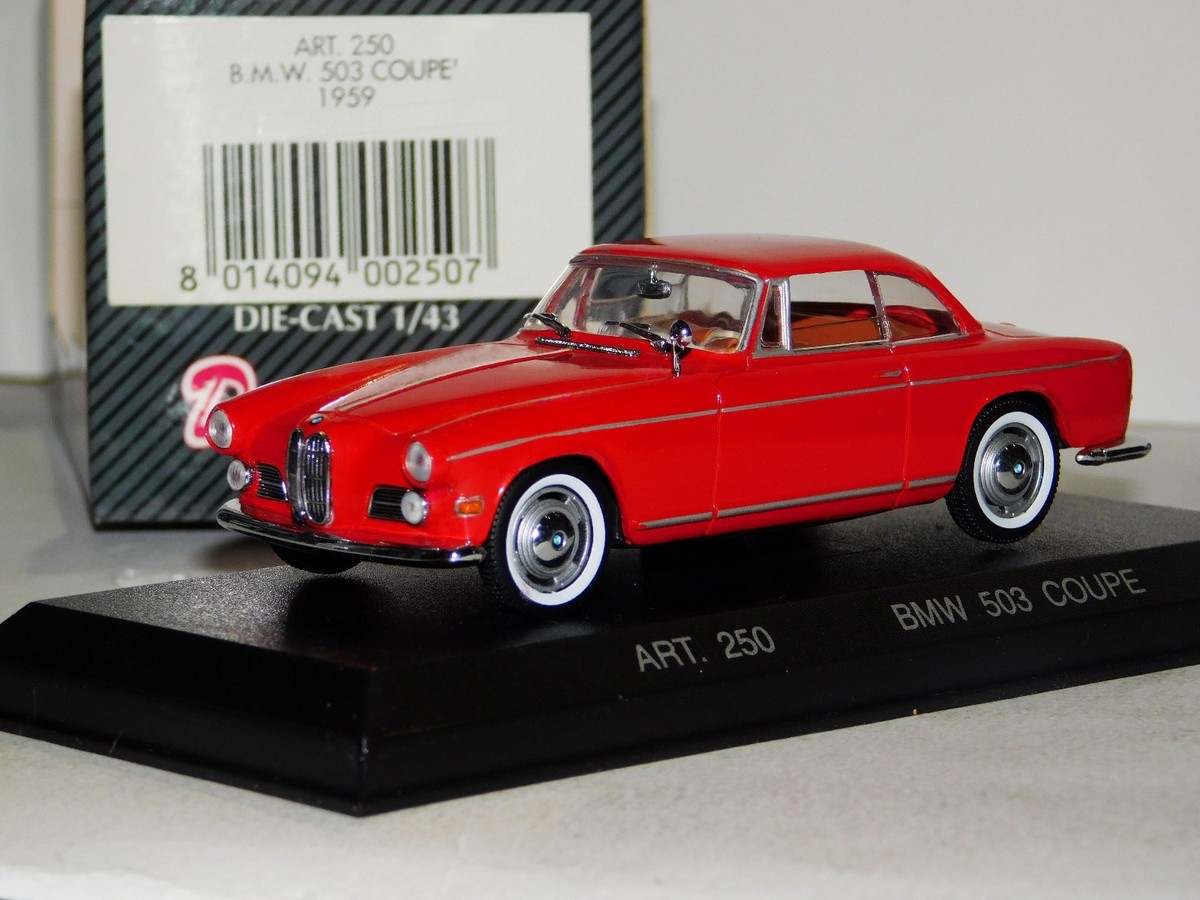 BMW 503 COUPE 1959 COUPE RED DETAIL CARS ART 250 1/43 | eBay