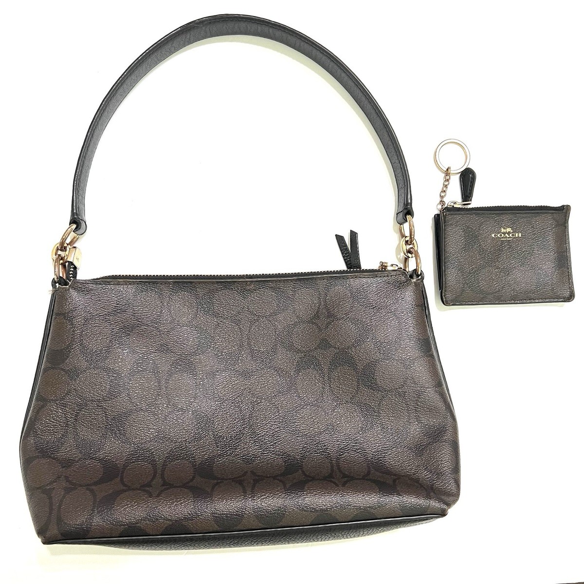 2010s Coach Marlon Leather Tassels Shoulder Bag / Handbag Marlon Leather Handbag - Etsy UK main image 2
