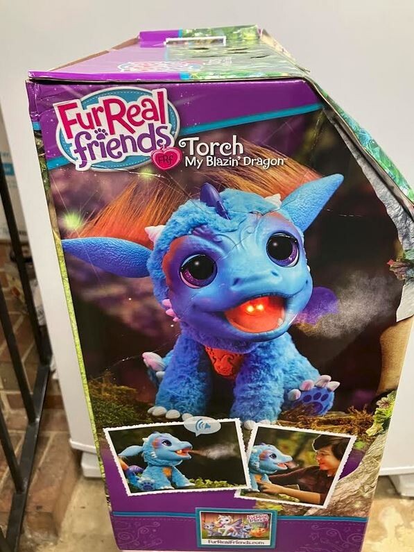 FurReal Friends Torch 'My Blazin Dragon' Plush Fur Real