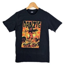 Danzig band 90s Retro style Horror Graphic Black T shirt vtg