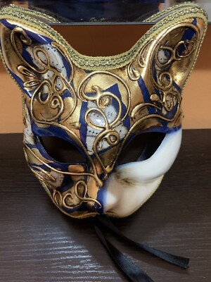 Mask,La Maschera Del Caleone, Hand Made In Italy, Original Venezia