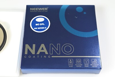 NEEWER 62mm MC Nano HD CPL Circular Polarizer Filter, Polarizing, CPOL 62 mm