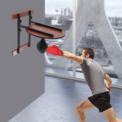 Wall-Mounted Adjustable Speed Bag Platform Kit Swivel Punching Fitness Training
