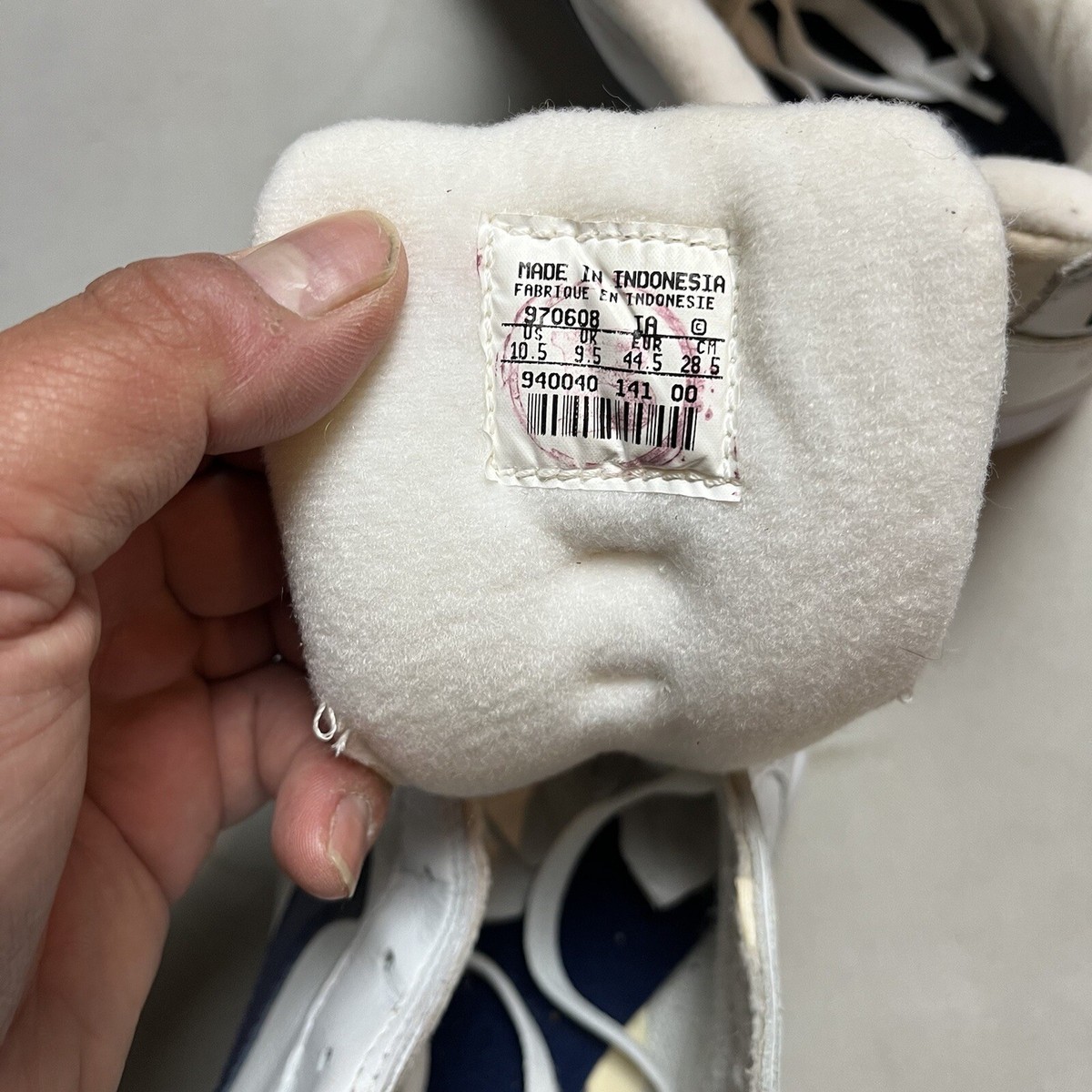 【DEADSTOCK 】90's CONCORD MA-1 NV/NV L Vintage 90s Nike Tennis Running Shoes Swoosh Deadstock Rare | eBay UK