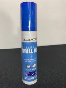 Dr. Mercola, Antarctic Krill Oil Liquid Pump for Cats ...