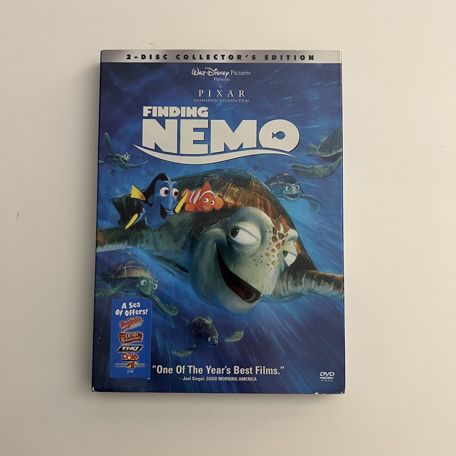 Opening To Finding Nemo 2003 Dvd Disc 1 Widescreen - uth6inc