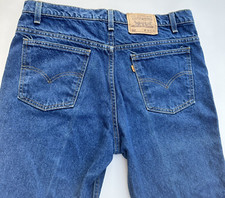 Vintage Levi  s 517 Jeans Men's 38x30 Blue Denim Orange Tab Med Wash Cowboy