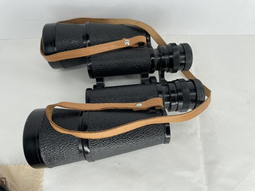 Vintage Zenith NBT 70336 7x50mm Binoculars Coated Optics With Case Japan - Picture 5 of 24
