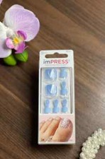 KISS imPRESS Press-On Pedicure 24 Zehenn&auml;gel 96911, Gloria