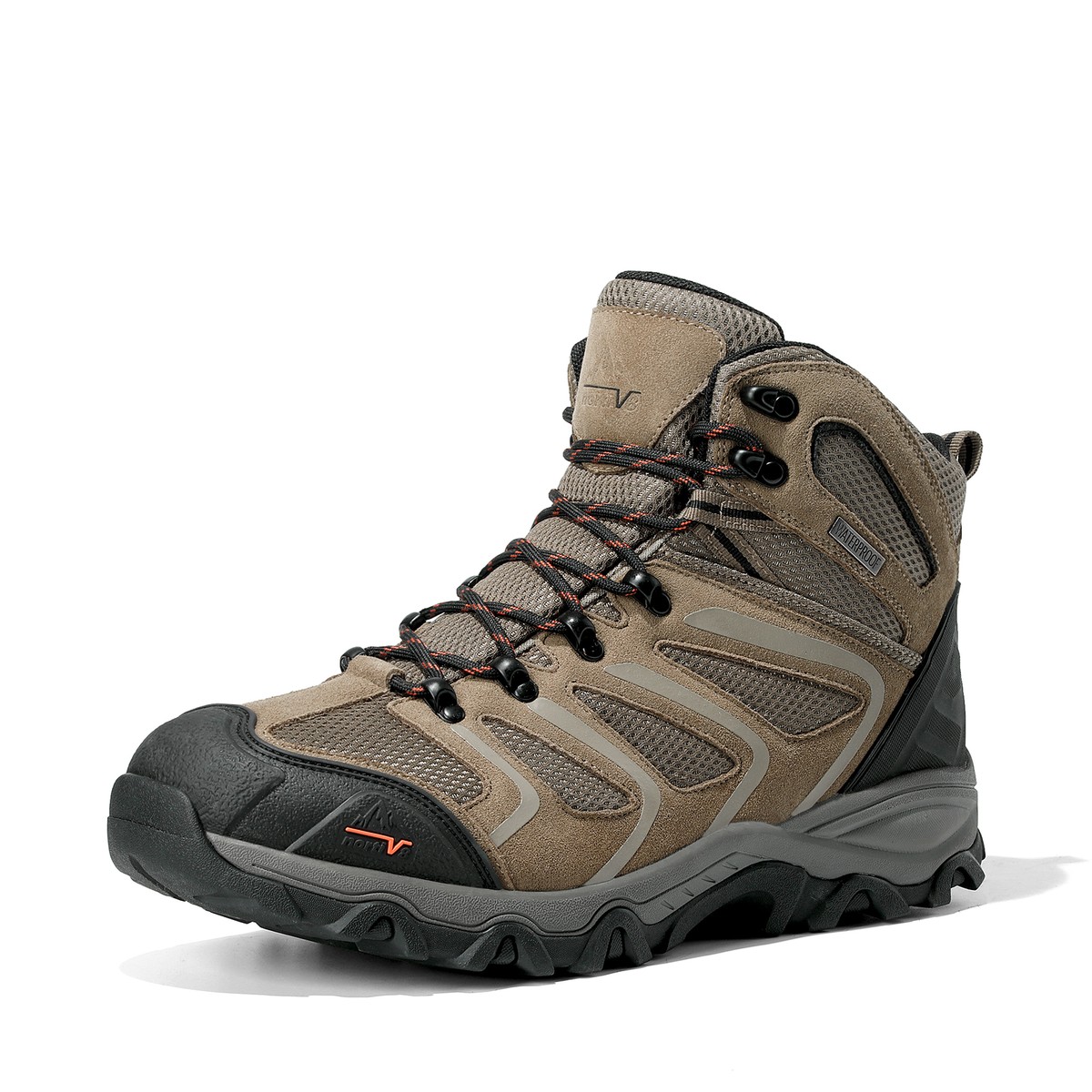 Mens Size 7 NORTIV 8 Waterproof Hiking Boots Outdoor Lightweight Nortiv8 Men main image 3