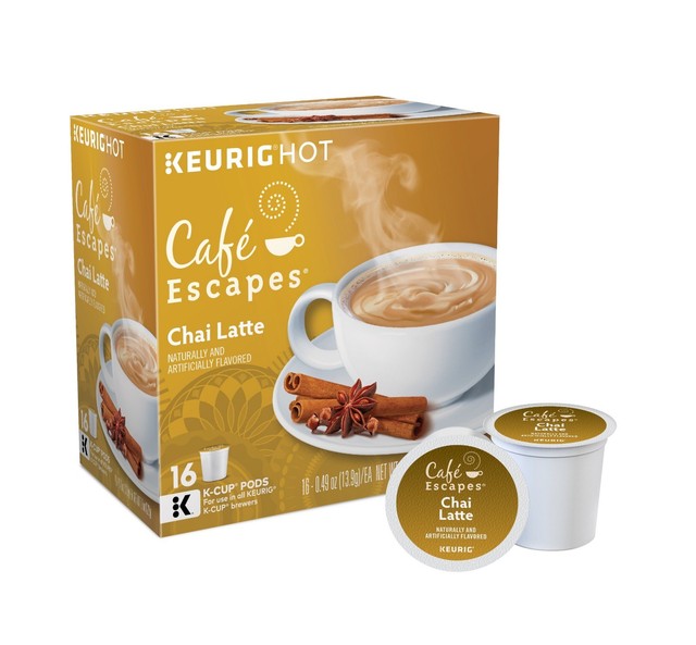 Keurig Cafe Escapes Chai Latte K-Cups 16 Pods for sale online | eBay