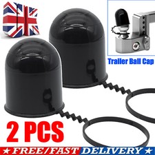 50mm Tow Bar Ball Cap Protector Towing Hitch Caravan Trailer Towball Cover NEW