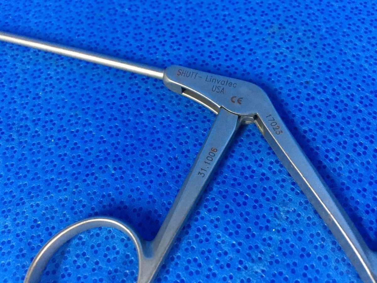 Shutt-Linvatec 31.1006 Rotary Forceps Scoop Tip Left 3.4mm 90