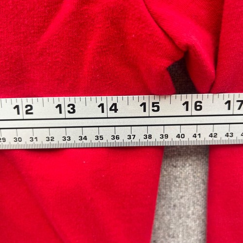 Vintage True Religion Hoodie mit durchgehendem Reißverschluss Small Damen rot - Bild 5 von 11