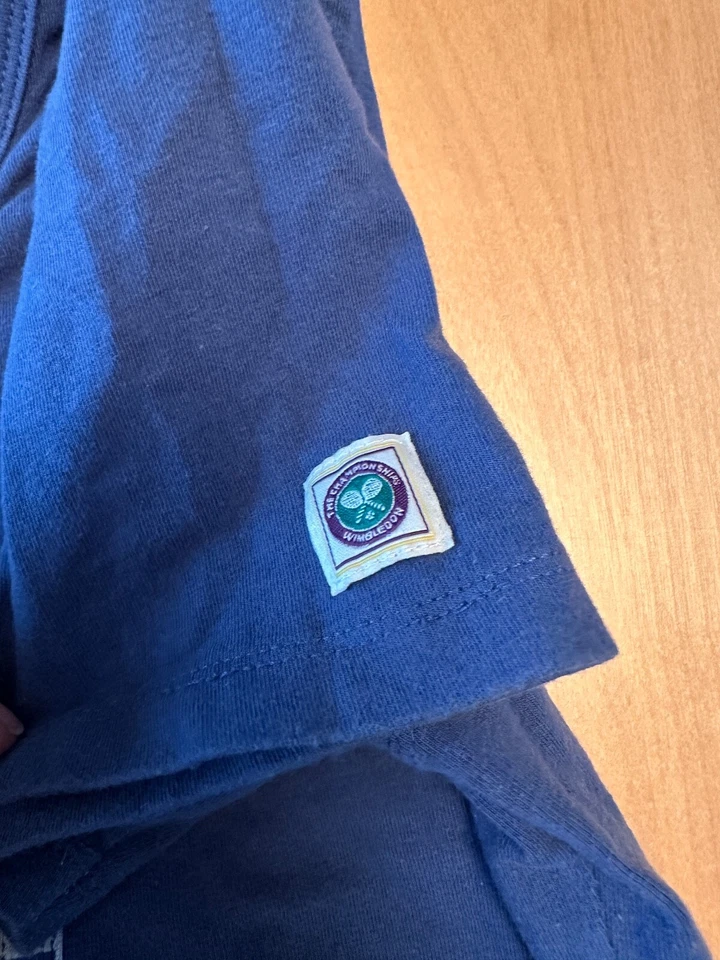 2014 WIMBLEDON CHAMPIONSHIPS TODA INGLATERRA CÉSPED CLUB DE TENIS NIÑAS CAMISETA TALLA 12 Foto 4 de 4